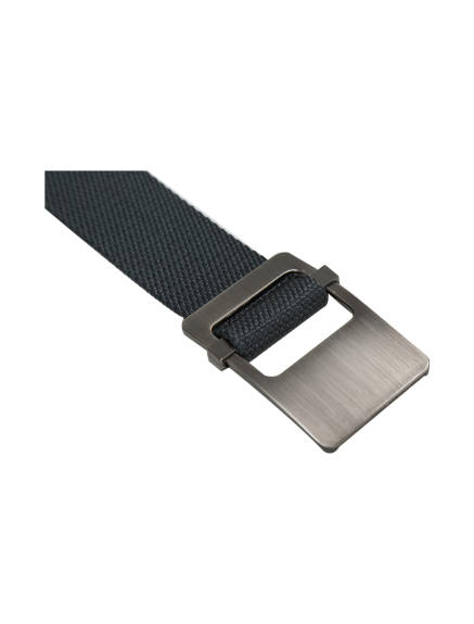 Unique Bargains- Unisex Canvas Web Belt with Metal Slide Buckle