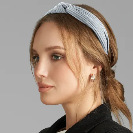 Unique Bargains- Textured Cotton Knot Headband Hairband