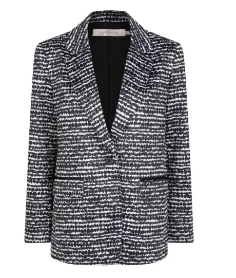 ESQUALO - Graphic Illusion Blazer