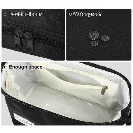 Unique Bargains- Travel Waterproof Toiletry Makeup Bag