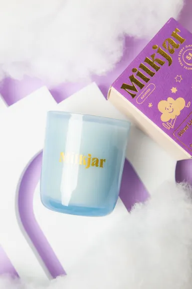 Milk Jar Silver Linings  Candle | Palo Santo & Oud 8oz