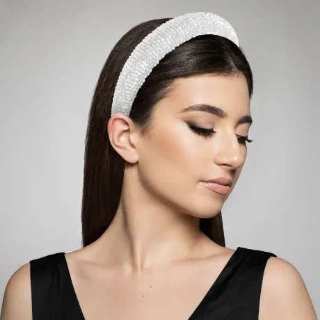 Unique Bargains- Rhinestone Bling Padded Headband Hairband