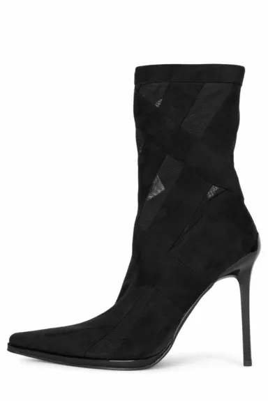 Bottes mi-mollets Jeffrey Campbell en noir