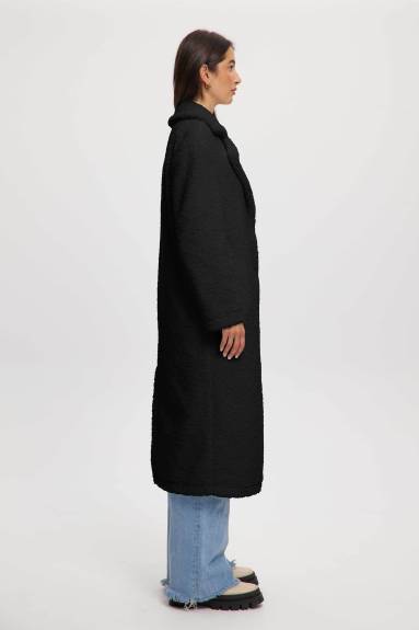 Noize - Franny Long Vegan Sherpa Coat