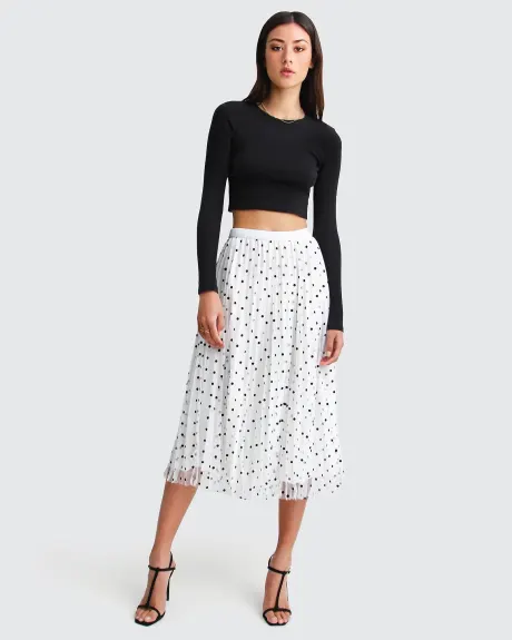 Belle & Bloom Mixed Feeling Reversible Skirt