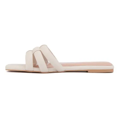 Fashion To Figure Women's Gaiana Flat Sandal - WIDE WIDTH