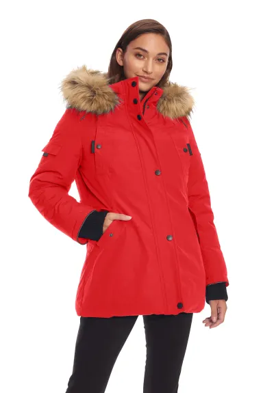 Alpine North Women's - GLACIER | Vegan Down Recycled Parka Winter Jacket