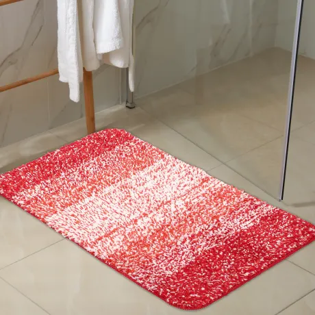 Unique Bargains - Tapis de salle de bain antidérapant dégradé de couleur