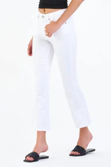 DEAR JOHN DENIM Jeanne Cropped Flare Jeans