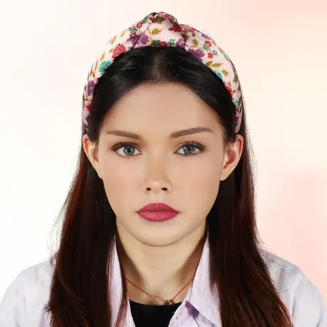 Unique Bargains- Floral Knotted Headband