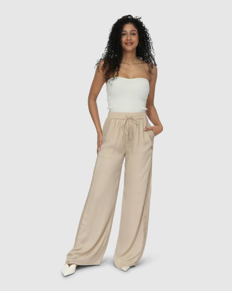 Belle & Bloom Everywhere All At Once Wide Leg Pant