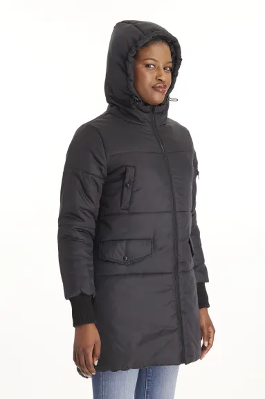 Faith -  3in1 Maternity Bomber Coat - Modern Eternity Maternity