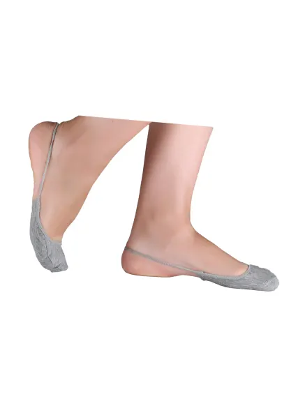 Allegra K- Women's Heelless No-Show Low Cut Socks 10 Pairs