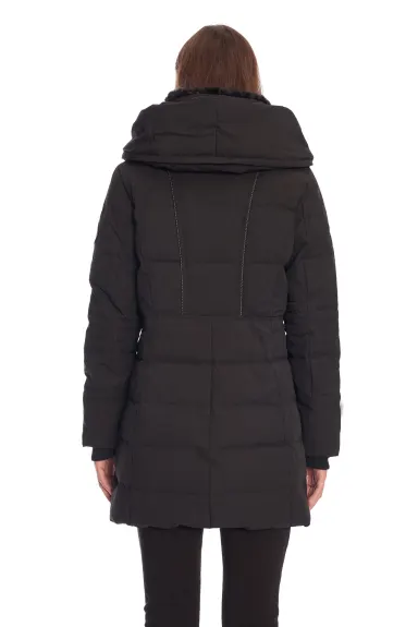 Alpine North Women's - KOOTNEY | Vegan Down Recycled Mid-Length Parka Coat