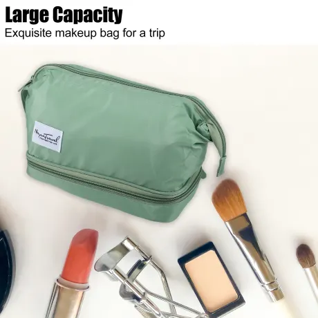 Unique Bargains- Trousse de maquillage de toilette imperméable de voyage