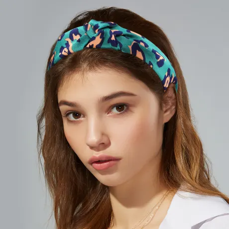 Unique Bargains - Leopard Pattern Knotted Headband