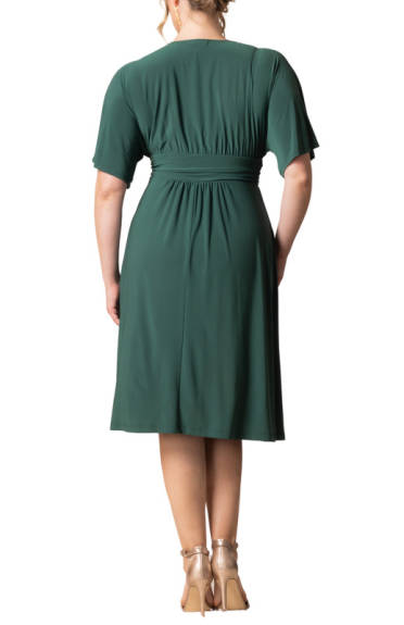 Kiyonna Gia Midi Dress with Pockets (Plus Size)