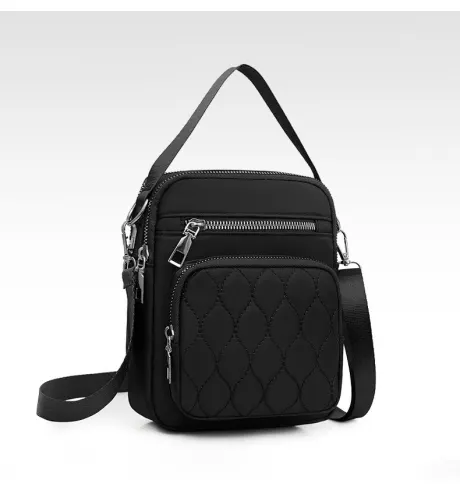 NICCI NYLON QUILTED BAG