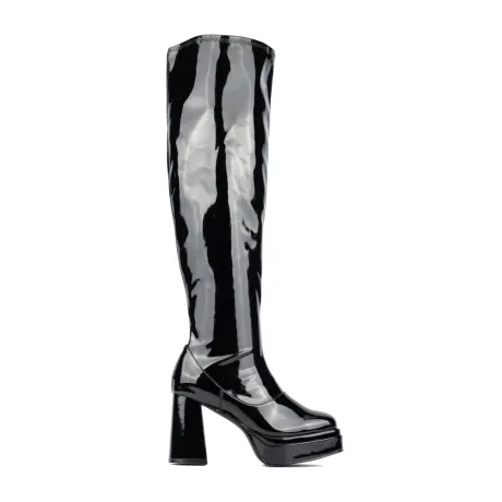 Women's Manica Thigh High Platform Boot- Wide Width