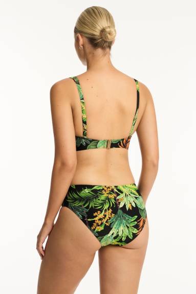 Sea Level Swim  Lotus Mid Bikini Swim Pant