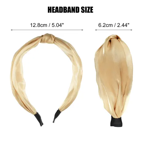 Unique Bargains - Knotted Silk Headband