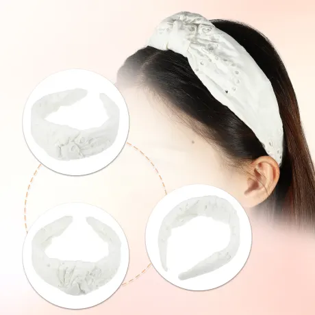 Unique Bargains- Floral Pattern Knotted Headband