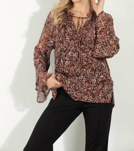 Veronica M - Isola Flare Sleeve Blouse