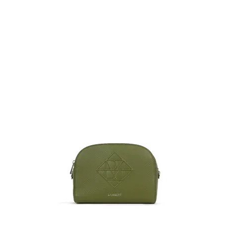 Lambert - Le Kayla - Sac à main bandoulière en cuir vegan olive