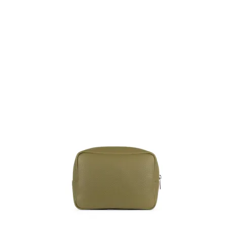 Lambert - La Zoe - Trousse de toilette en cuir vegan olive