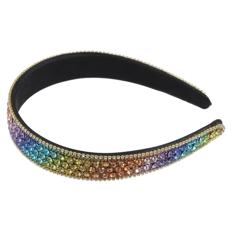 Unique Bargains - Rhinestone Wide Headband