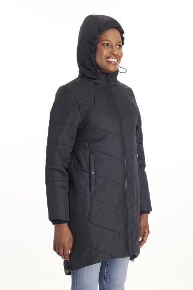 Harper - Manteau de maternité 3 en 1 Cocoon mi-cuisse