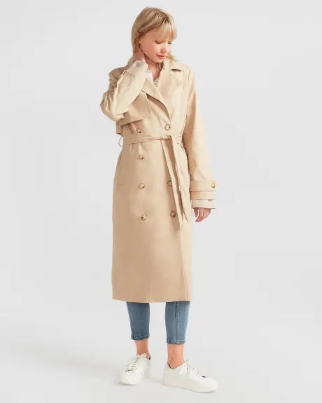 Empirical Trench Coat - Cream