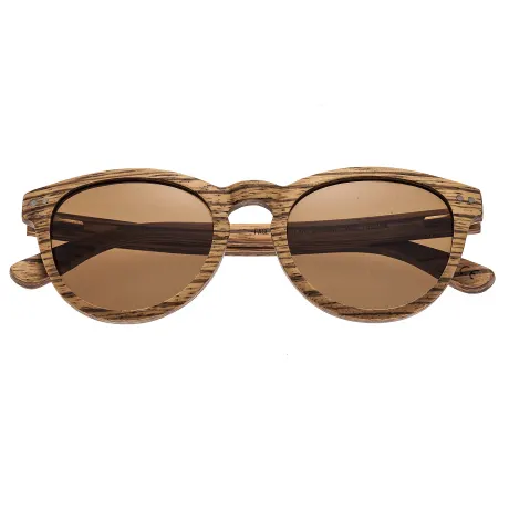 Earth Wood - Copacabana Polarized Sunglasses - Espresso/Black