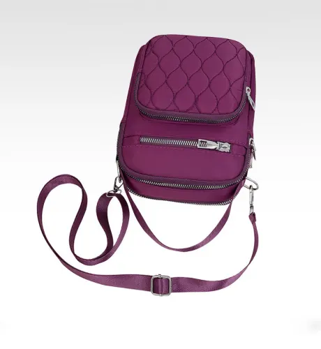 NICCI NYLON QUILTED BAG