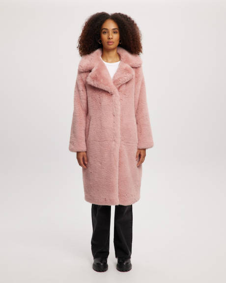 Noize - Savannah Long Vegan Fur Coat