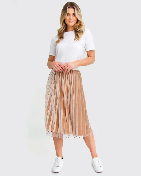 Belle & Bloom Mixed Feeling Reversible Skirt