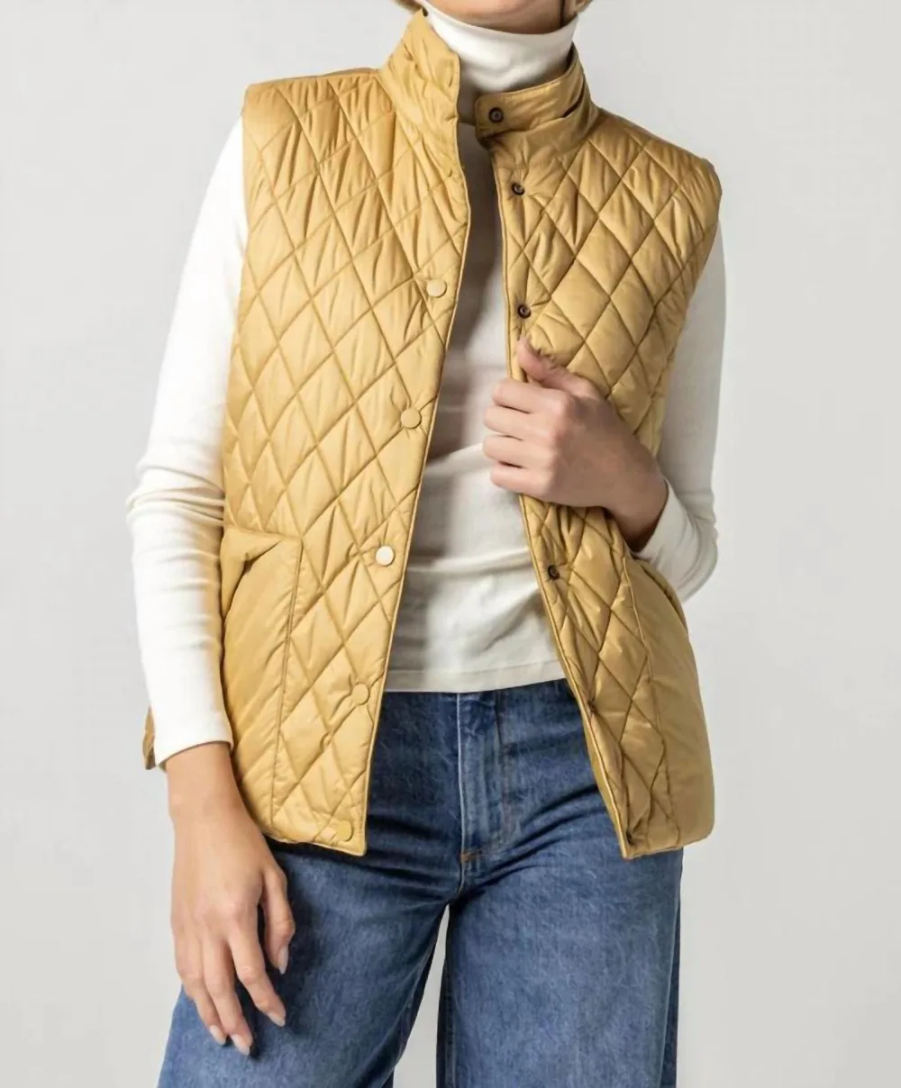 Lilla P - Reversible Snap Front Vest