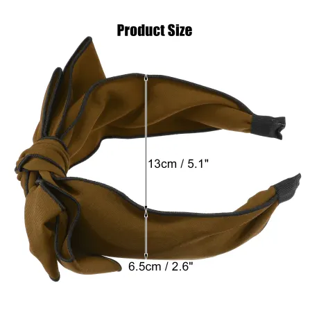 Unique Bargains - Double Layered Bow Knot Headband