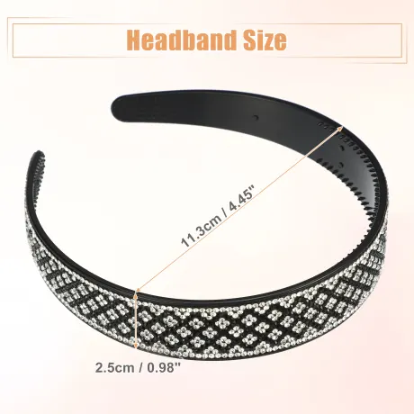 Unique Bargains- 1 Pcs bandeau à large bord