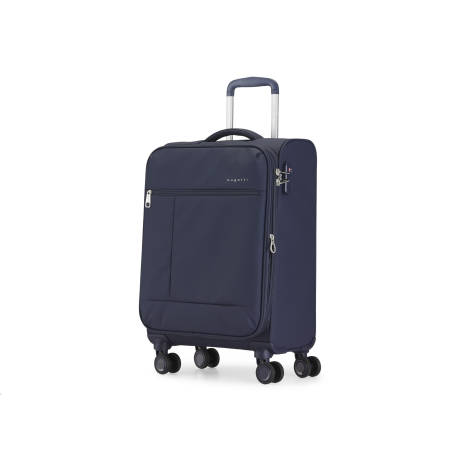 Amsterdam Softside Carry-On Luggage with Double Spinner Wheels