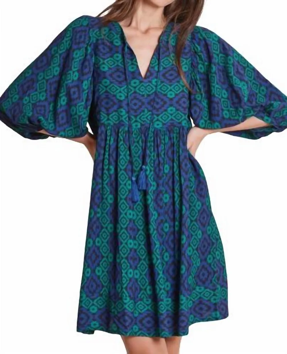 Tyler Boe - Janet Crepe Tapestry Dress