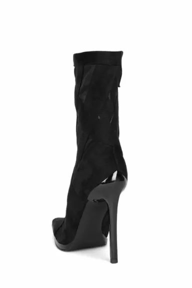 Bottes mi-mollets Jeffrey Campbell en noir