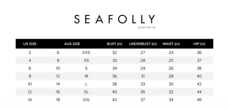 Seafolly - Low Impact High Neck Sports Bra