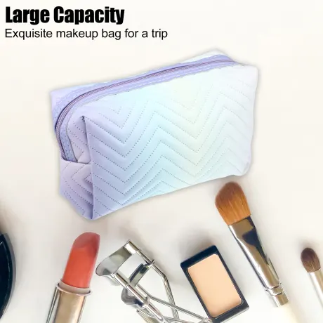 Unique Bargains- Gradient Color Travel Toiletry Makeup Bag