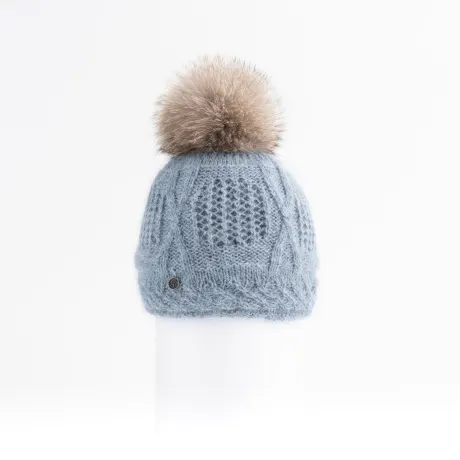 CANADIAN HAT - VALE-P - BEANIE EN ANGORA AVEC POM