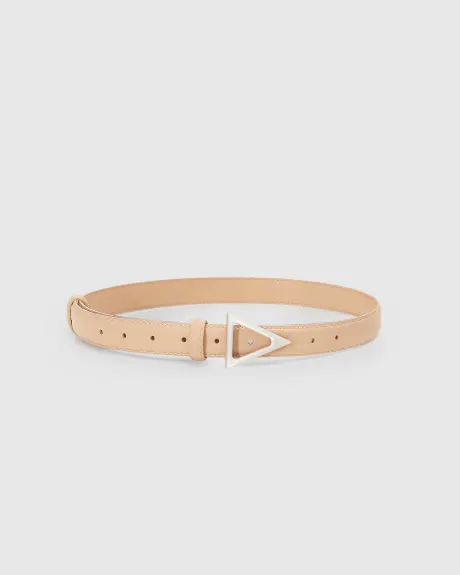 Belle & Bloom Bermuda Triangle Leather Belt