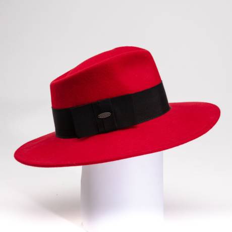 Canadian Hat 1918 - Fabian - Large Fedora W Grosgrain Ribbon