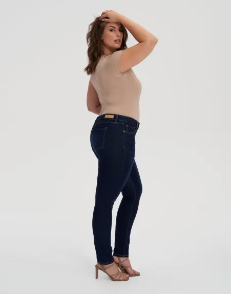 Yoga Jeans- Taille Moyenne Coupe Étroite