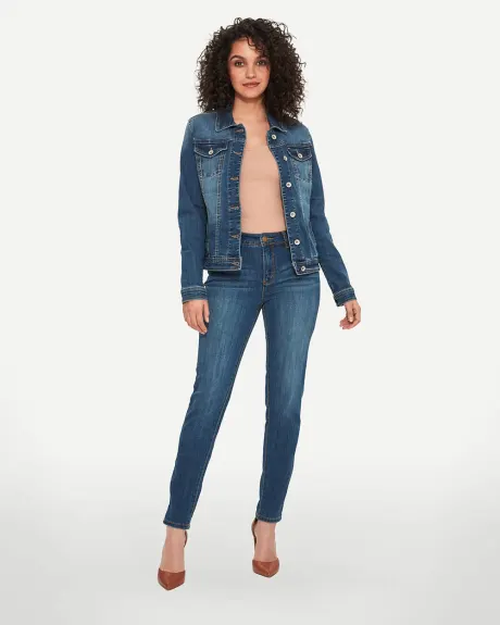 LOIS -Steph Fitted Blue Denim Jacket