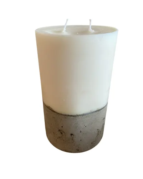 Concrete Base Candle - Eden Fiona